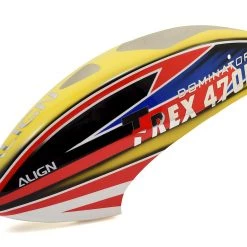 Align 470L Painted Canopy (Yellow/Red/Blue)
