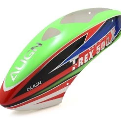 Align 500X Painted Canopy (Green/Red/Blue)
