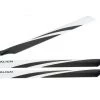 Align 690mm Carbon Fiber Blades (3-Blade Set) -Align Sales Store agnhd690dt