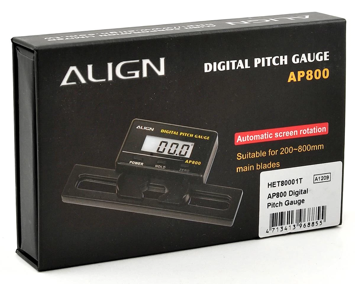 Align AP800 Digital Pitch Gauge 3 Align AP800 Digital Pitch Gauge - Image 2