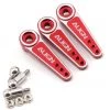 Align D6EJ Metal Servo Horn Set (Red) (3) (23T) -Align Sales Store agnhsp61012