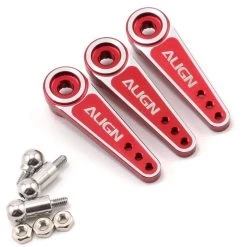 Align D6EJ Metal Servo Horn Set (Red) (3) (23T)