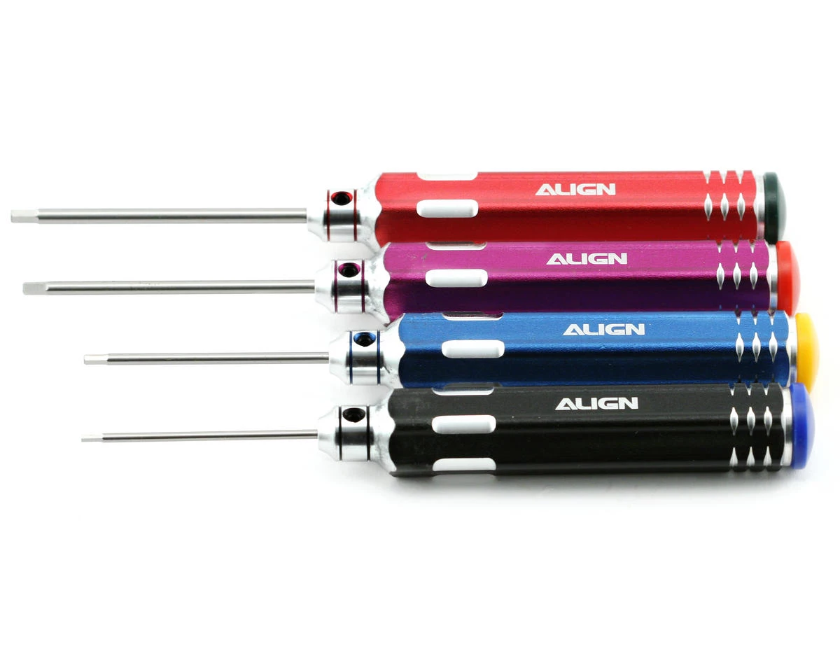 Align Hexagon Screw Driver Set (1.5, 2.0, 2.5, 3.0mm) 3 Align Hexagon Screw Driver Set (1.5, 2.0, 2.5, 3.0mm)