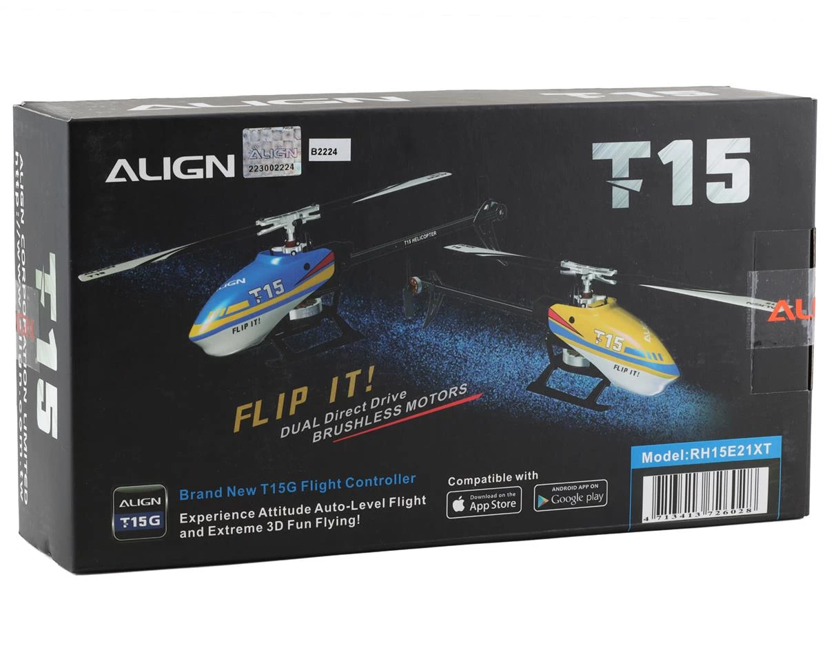 Align T15 Electric Helicopter Combo (Blue) 9 Align T15 Electric Helicopter Combo (Blue) - Image 7