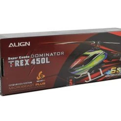 Align T-Rex 450L Dominator 6S Super Combo Heli Kit w/MicroBeast, ESC, Motor, Servos & CF Blades -Align Sales Store agnrh45e21b 5